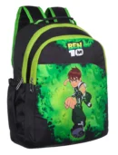 Ben10 Black-Green Zip